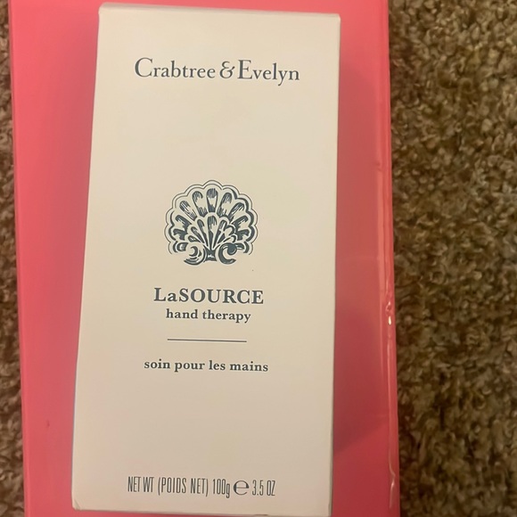 🏝️🌞 HOT Crabtree & Evelyn LaSOURCE Hand Therapy NEW Logo $35 RARE - Picture 1 of 5